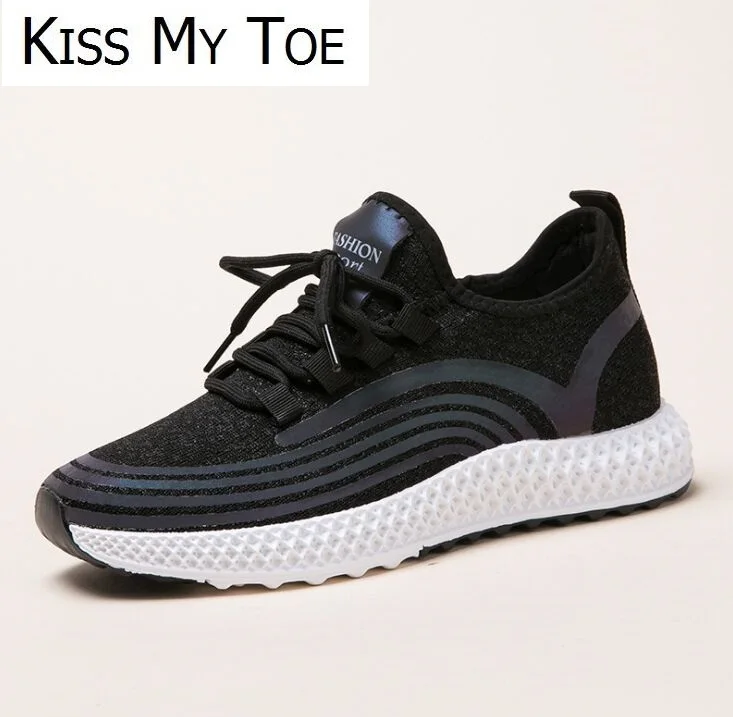 2020 модная повседневная тканевая дышащая обувь Chaussure Femme спортивная на плоской