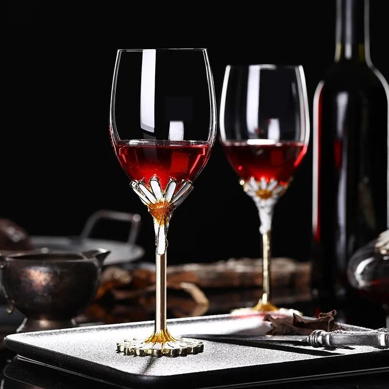 Goblet Creative Red Wine Set Wedding Birthday Party Supplies Gift Anniversary Crystal Wine Glasses Wine Glass Christmas