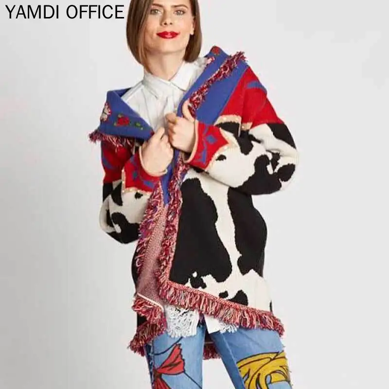 YAMDI-autumn-winter-cardigan-sweater-women-cotton-embroidery-shawl-lapel-print-floral-bohemian-thick-jumper-knittted (2)
