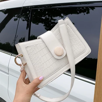 

2020 Summer New Fashion Net Red Crocodile Pattern Shoulder Bag Korean Temperament Underarm Shoulder Bag for Ladies Hand Bags
