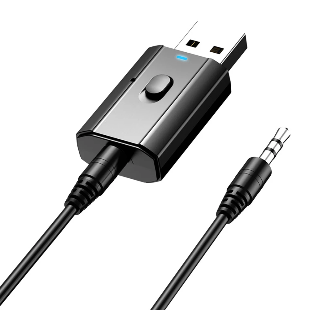 

Bluetooth Transmitter 3.5MM Jack Audio Adapter Wireless Bluetooth 4.0 Stereo Audio Transmitter Adapter Latest For Headphones TV