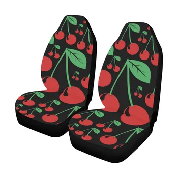 

Universal Car Seat Covers Cherry Pattern Car Seat Protector for Tesla Model 3 2018 Honda Accord Accessories