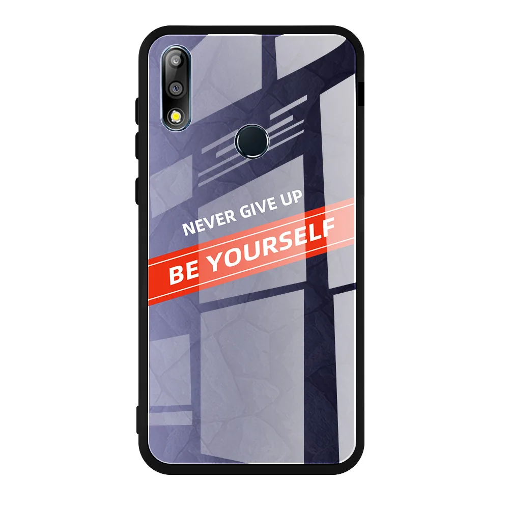 Чехол из закаленного стекла для Asus Zenfone Max Pro M2 ZB633KL ZB631KL M1 ZB601KL ZB602K - Цвет: CP-01