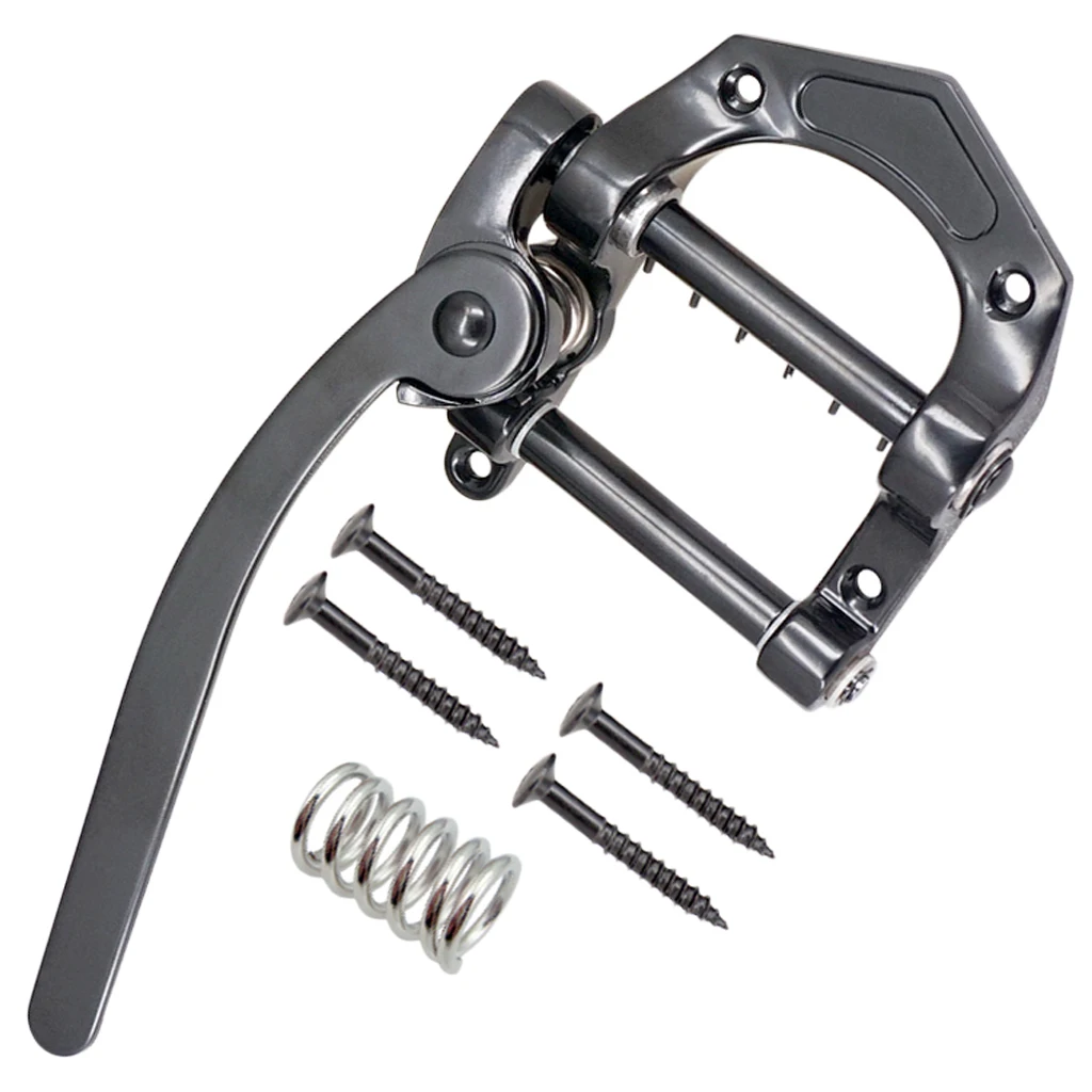 B5 Guitar Tremolo Vibrato Bridge Tailpiece for SG LP Electric Black | Спорт и развлечения