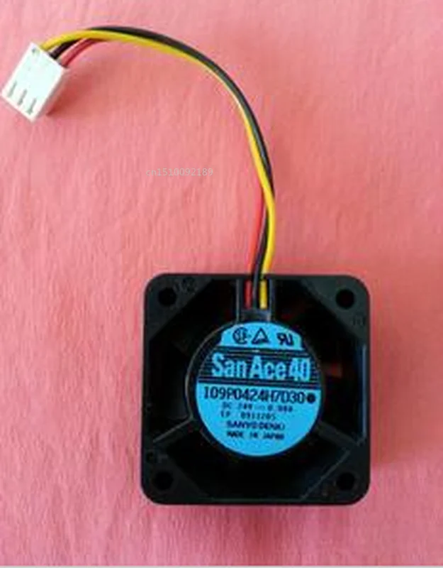 Для Sanyo 109P0424H7D30 4 см 24V 3 проводное Охлаждение вентилятором
