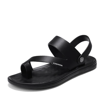 

comfort 39 slip piel homens white sandalia mens para dress roman size sandals 44 s geta shoes masculina summer couro sandales