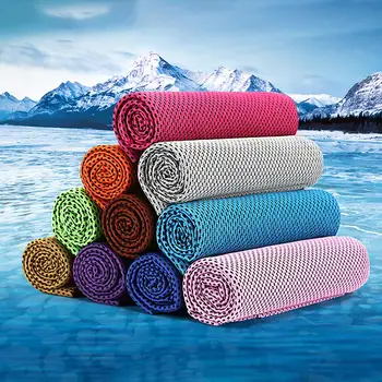 

30x90cm Microfiber Sport Quick-Dry Ice Towel Cooling Towel Ice Face Towel Beach Towels Summer Enduring Instant Chill Towels