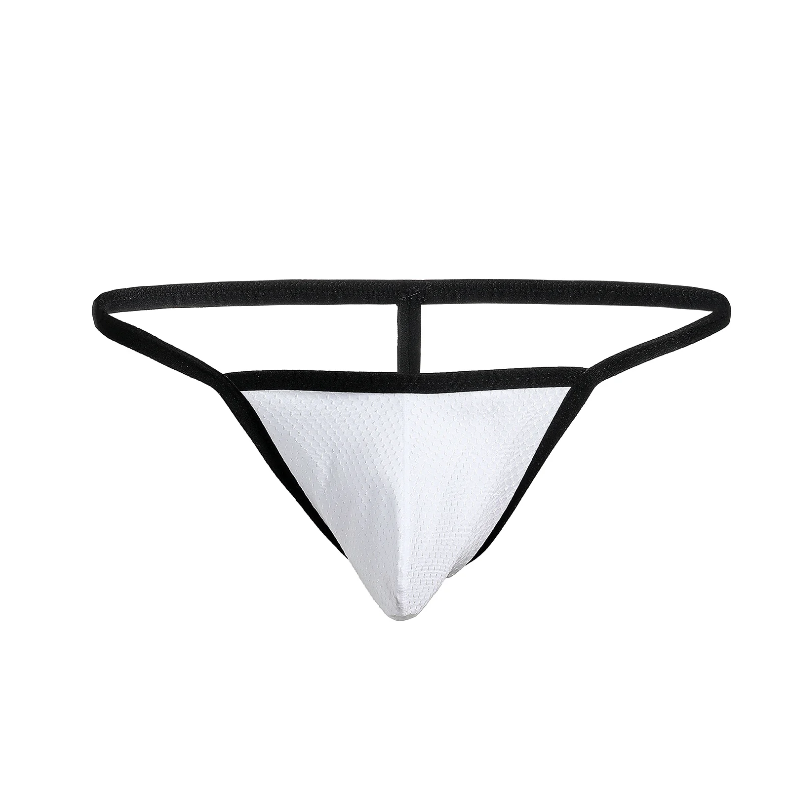 

CLEVER-MENMODE Men G String Lingerie Thong Mesh Underwear Sexy Jockstrap Mini Panties hombre T-back Bikini Erotic Underpants