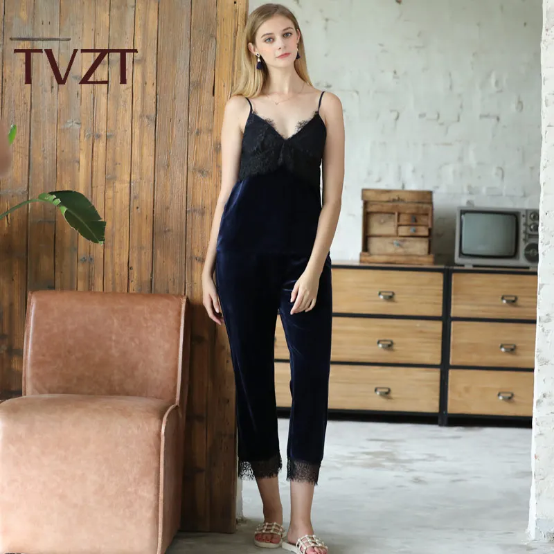 Tvzt 2020 Новая женская летняя Пижама новые шорты сексуальное ночное белье из двух