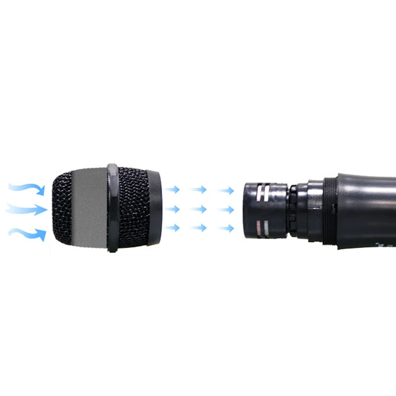 megaphone microfone portátil com receptor para voz de karaoke altifalante v20