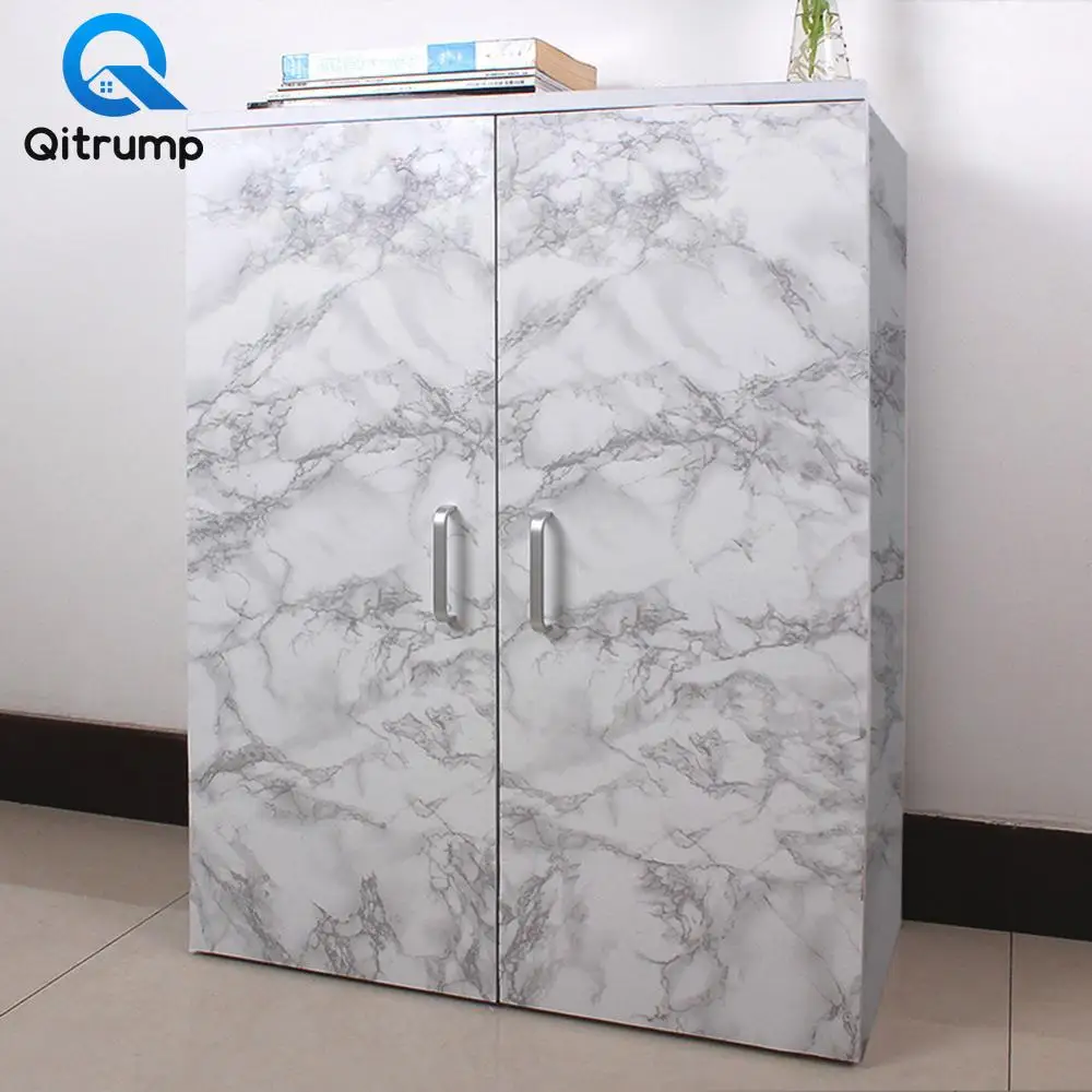 Waterproof Oil-proof Marble Wallpaper Contact Paper Wall Stickers PVC Self Adhesive Bathroom Kitchen Countertop Home Improvement 2 Waterproof Oil-proof Marble Wallpaper Contact Paper Wall Stickers PVC Self Adhesive Bathroom Kitchen Countertop Home Improvement 2