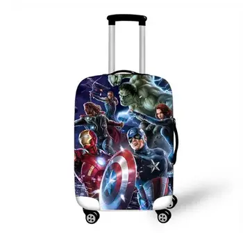 

18''-32'' Super Hero Elastic Luggage Protective Cover Trolley Suitcase Dust Bag Case Cartoon Travel Accessories
