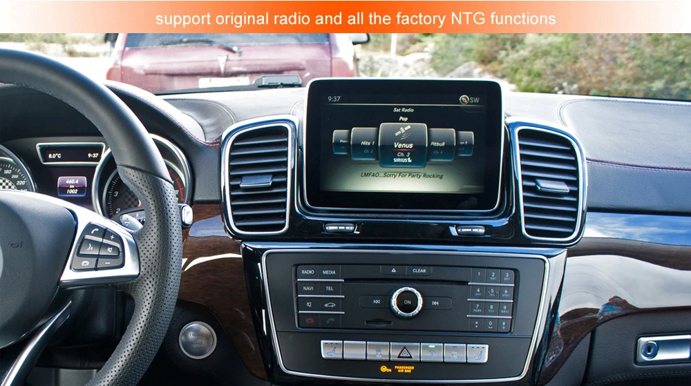 Sale 8-Core 4+64G Car Android 8.4 inch Display for Mercedes Benz GLE W166 2015-2018 Command System Upgrade Screen 9