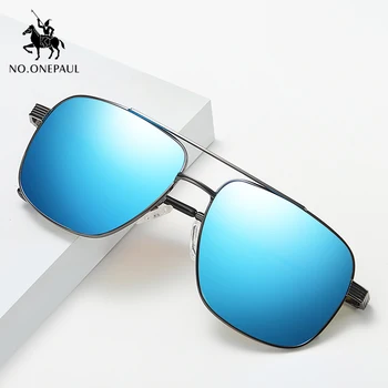 

NO.ONEPAUL Classic Polarized Sunglasses Men Women Driving Square Frame Sun Glasses Male Goggle UV400 Gafas De Sol Glasses Square