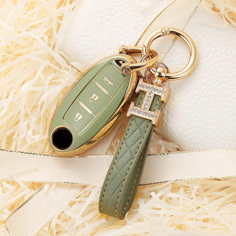 Cover Telecomando/chiave per Nissan Qashqai J10 J11 Tiida XTrail T31 T32 Juke Altima Pathfinder prende i colpi per Infiniti - Ha1f158f4a2624d4fbb4c6834839343a1n