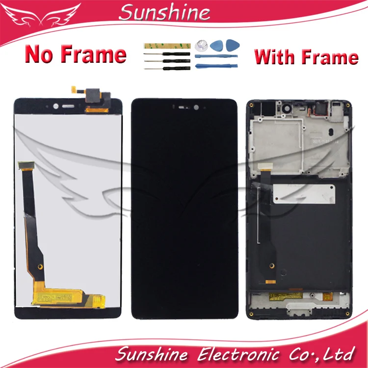 

Sunshine For Xiaomi Mi4c Tested Working LCD Display Touch Screen Digitizer Assembly Middle Middle Frame For Xiaomi Mi 4c M4c