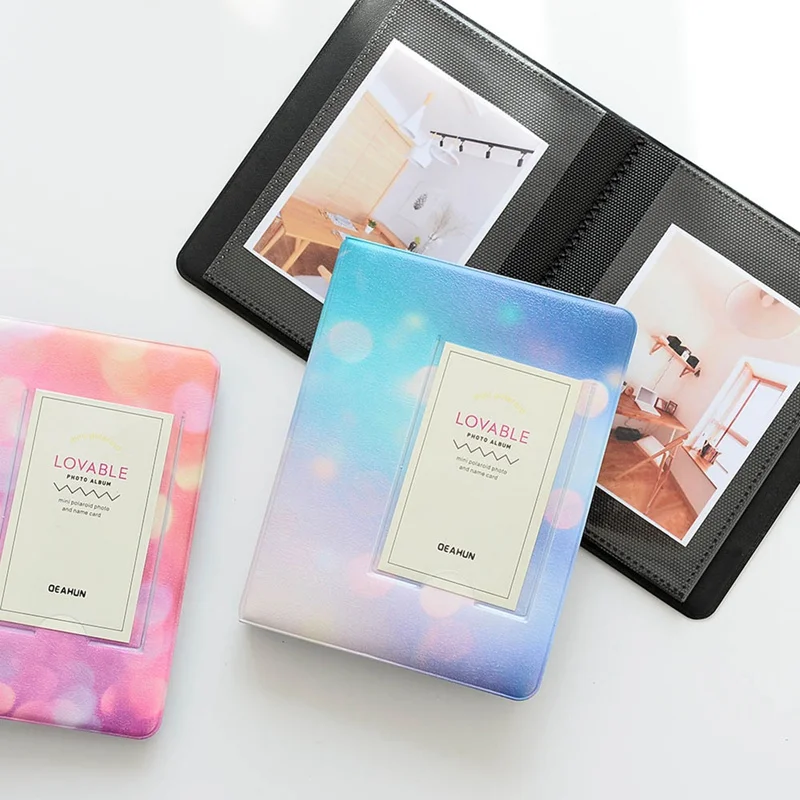 3 дюймов звездное небо фотоальбом для Instax минипленки альбом Instax Mini 9 камеры одноступенного процесса 8 7s 90 70 25 имя держатель для карт