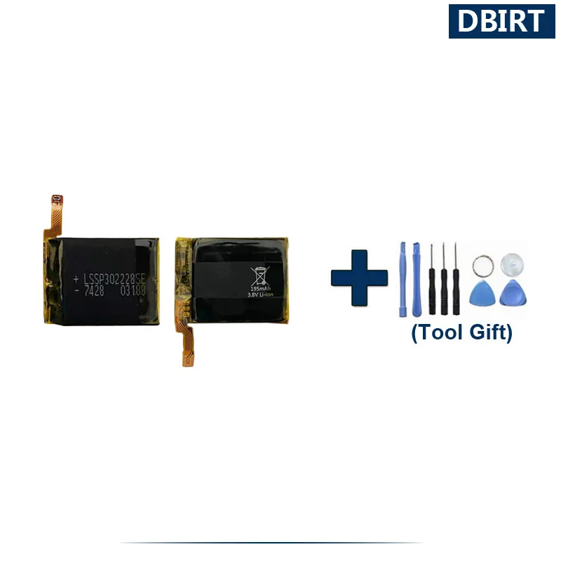 Tools Gift + Brand New 190mAh LSSP302228SE Battery For Fitbit Ionic Smart Sports Watch Wireless Accumulator AKKU | Электроника