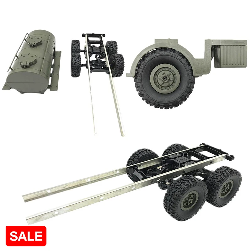 

Sale WPL B24 B16 B36 Military Original Trailer Bottom RC Remote Control Car Metal DIY PARTS Modified Model Assembly Toys
