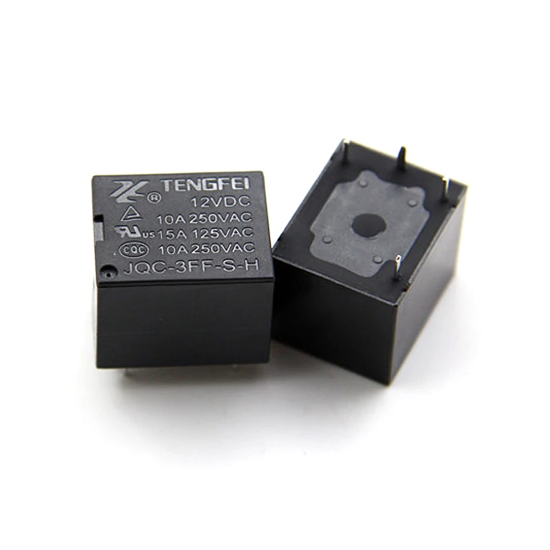

9v12v miniature relay 4-pin normally open 10a T73 electromagnetic relay JQC-3F