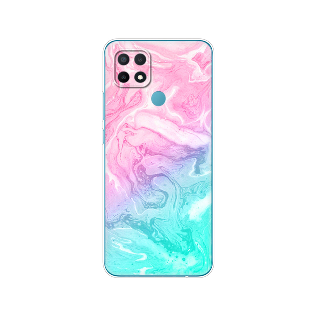 OPPO A15 Case For OPPO A15S Back Silicon Soft TPU Phone Cover For OPPOA15 CPH2185 A 15 S CPH2179 Bumper 6.52" Fundas Shell