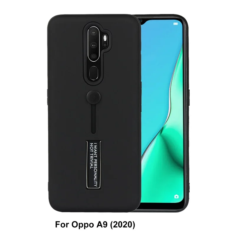 Чехол для OPPO A9 2020 чехол A5 два в одном внутренний мягкий Внешний жесткий с нажимным