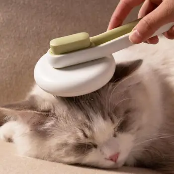 

Grooming Comb Floating Hair Removing Brush Massage Tool for Dog Cat Bath Clean