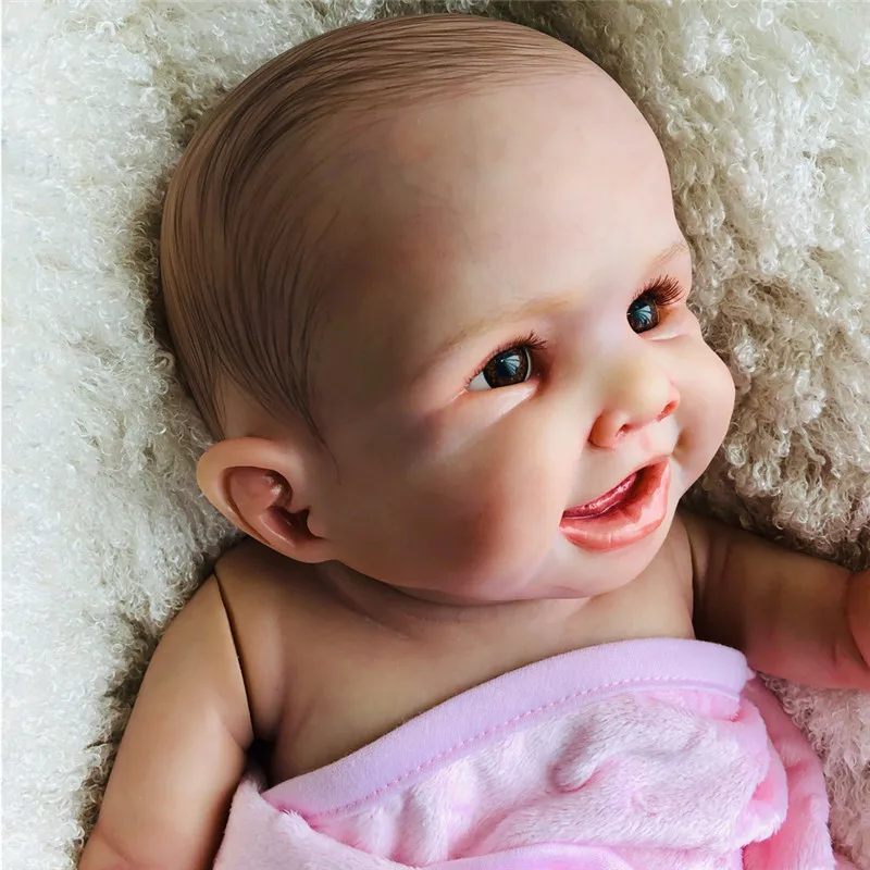 20 дюймов реалистичные Bonecas Bebes Reborn Menina полный винил Inteiro Baby Life силиконовые куклы для маленьких девочек Подарки на день рождения Brinquedos