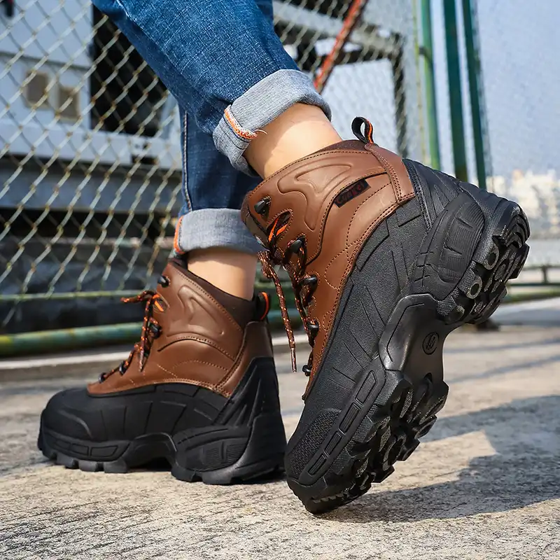 waterproof steel toe military boots