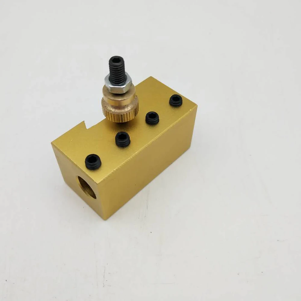 

Hot Small Size Portable Quick Change Post Holder Kit Boring Bar Turning Tool Set Holder for CNC Mini Lathe