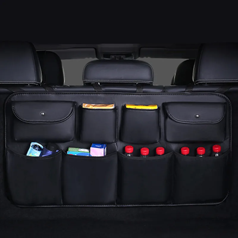 KLEVERISE Organizador del Asiento Trasero para Maletero - Plegable Organizador Almacenamiento KLEVERISE Organizador del Asiento Trasero para Maletero - Plegable Organizador Almacenamiento
