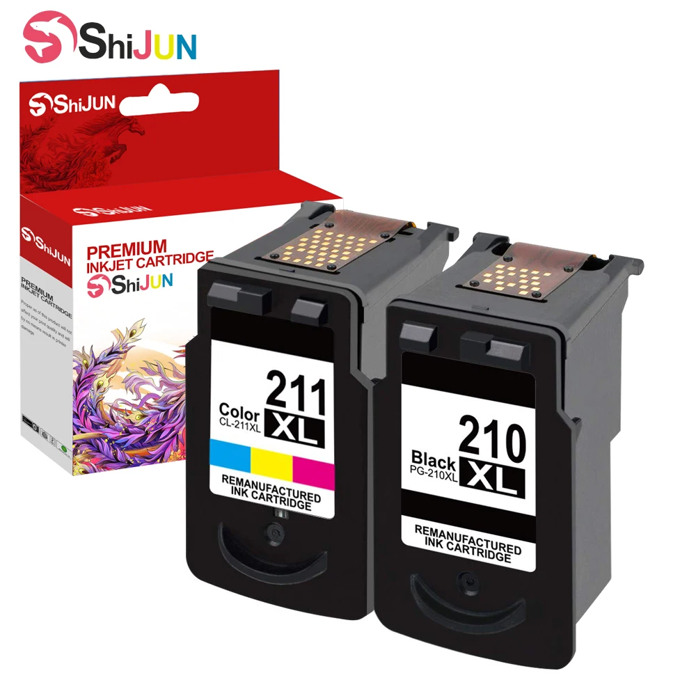 SHIJUN картридж совместимый для Canon PG-210 PG-210XL PG 210 210XL PG210 PG210XL Pixma iP2700 iP2702 MP240 MP490 MX320 MX340 |