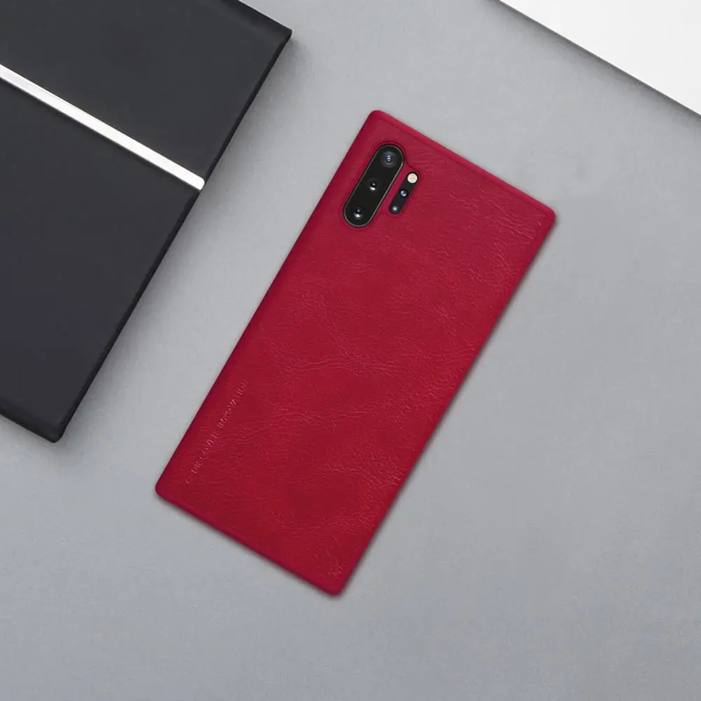 Кожаный флип-кейс Nillkin для samsung Galaxy Note 8 9 10 S10 S9 S8 Plus 5G, мягкий винтажный Чехол для Note10 Note 10+ 5G Shell