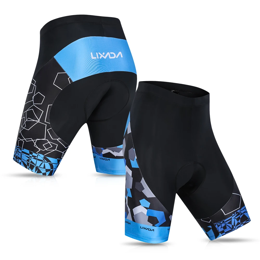 Men Cycling Jersey Set Breathable Quick-Dry Short Sleeve Biking Shirt and Gel Padded Shorts MTB Cycling Outfit Set