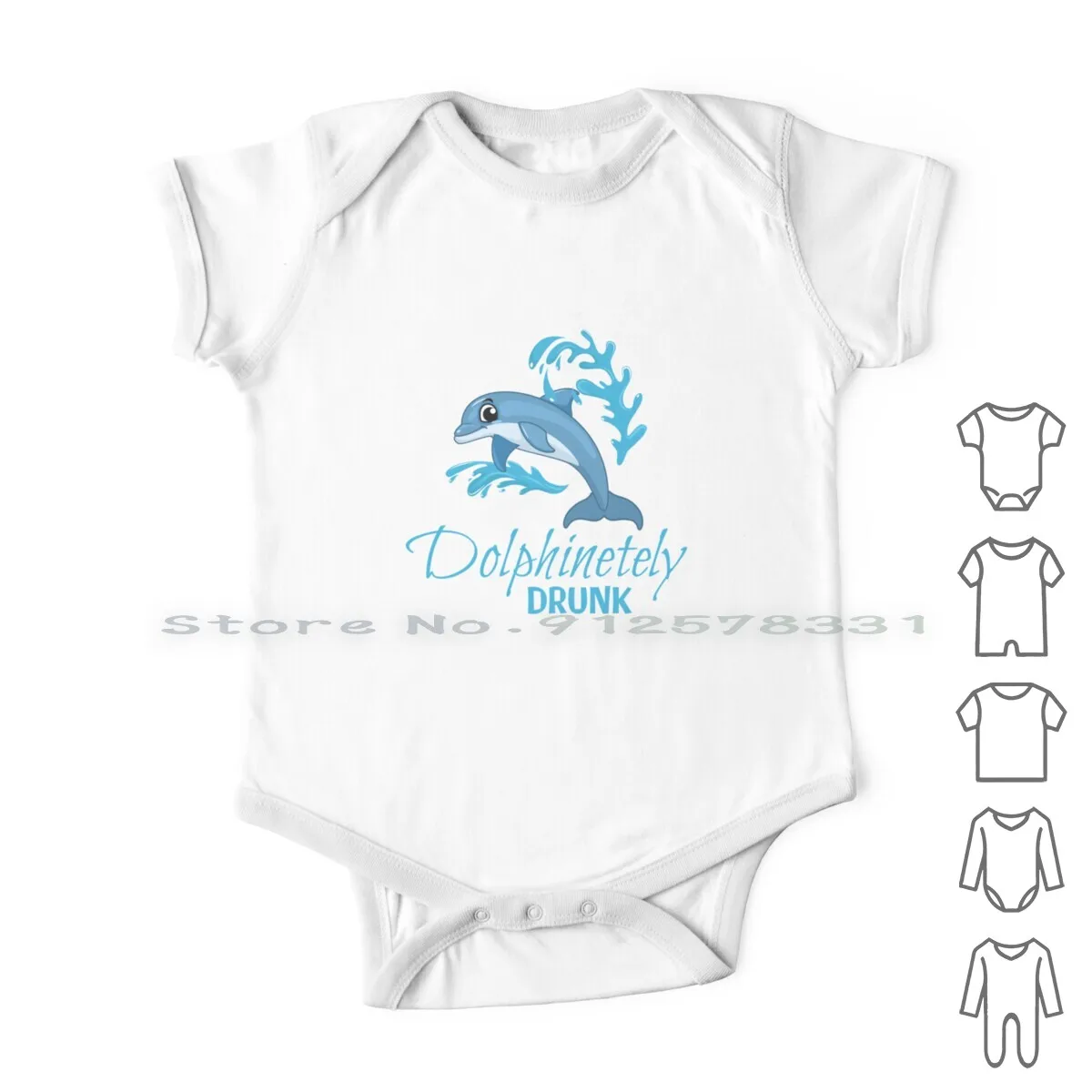 

Dolphinetely Drunk Newborn Baby Clothes Rompers Cotton Jumpsuits Animals Are Friends Animal Lovers Kids Zookeeper Aquarium