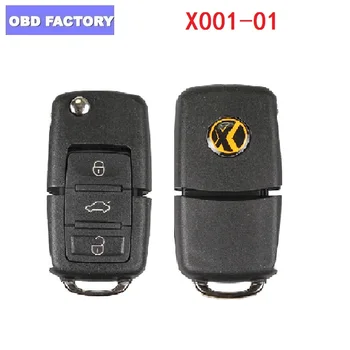 

5Pcs For Volkswagen B5 Style Remote Key 3 Buttons Board X001-01 Wire Remote Key
