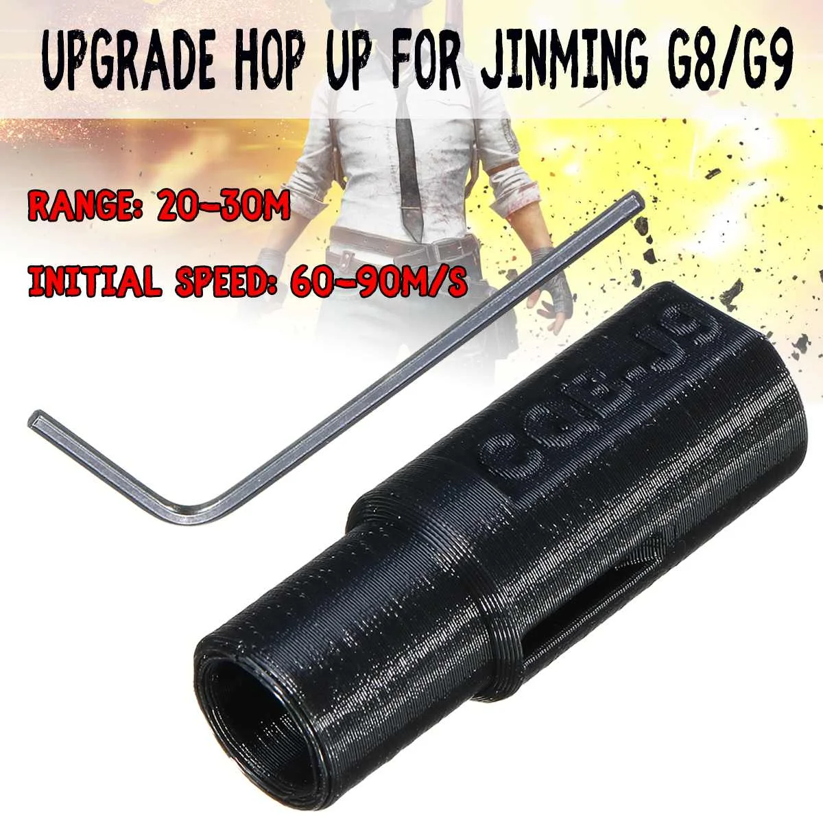 Обновление Hop Up CQB-J9 для JinMing Gen8 Gen9 M4a1 игра водный гель мяч Бластеры игрушка пистолеты Замена аксессуары