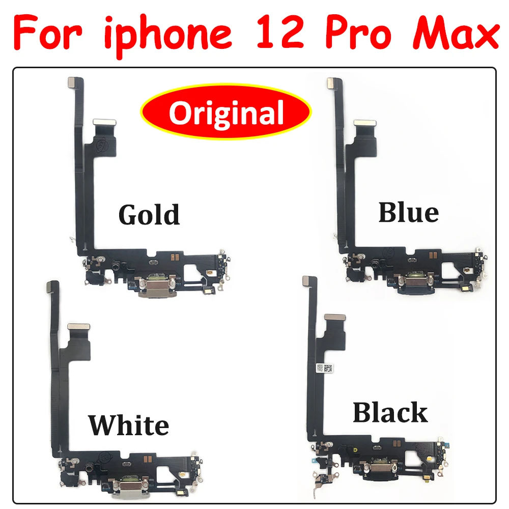 5pcs Lot 100 Original New Charger Board Pcb Flex For Iphone 12 Pro Max Usb Port Connector Dock Charging Ribbon Cable Mobile Phone Flex Cables Aliexpress