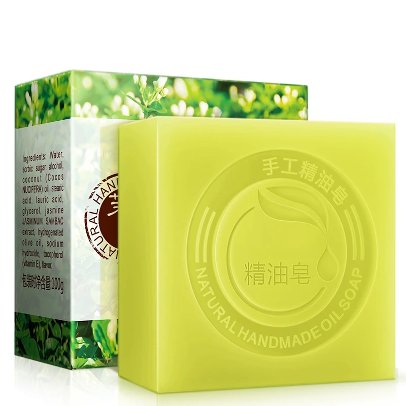 Натуральное органическое травяное эфирное масло мыло ручной работы для ухода за кожей лица - Цвет: Jasmine