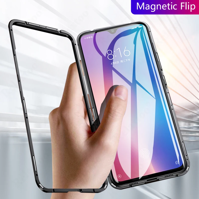 

Phone Case for Xiaomi Mi 9 Magnetic Case for Xiaomi Mi 8 Lite Pocophone F1 xiomi xaomi Mi9 mi8 8lite light Fundas Cover Coque