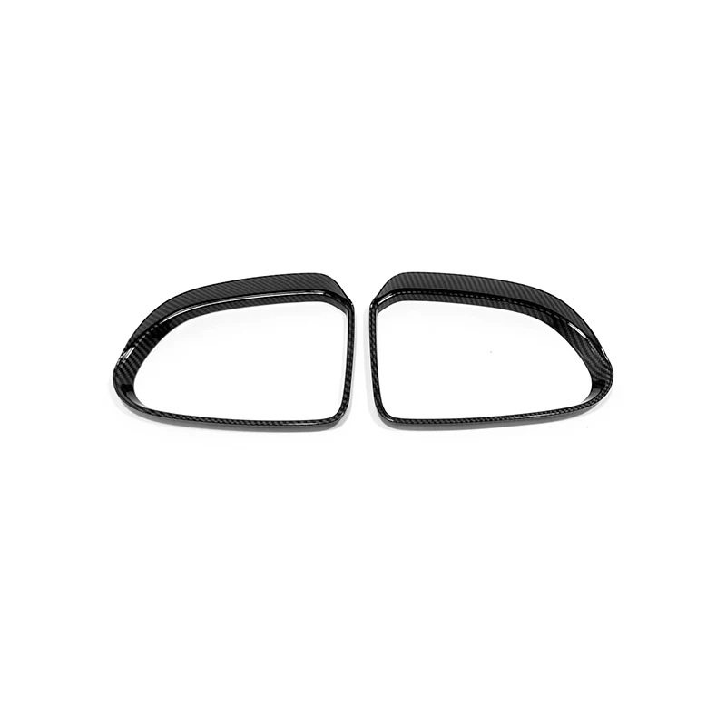 ABS-Chrome-For-Hyundai-Santa-Fe-2018-2019-Accessories-Car-Rearview-Mirror-Rain-Eyebrow-Trim-Moulding