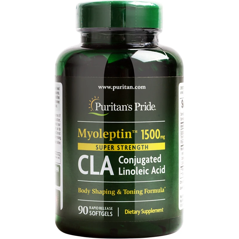 

Free shipping myoleptin 1500 mg/90 pcs CLA conjugated linoleic acid