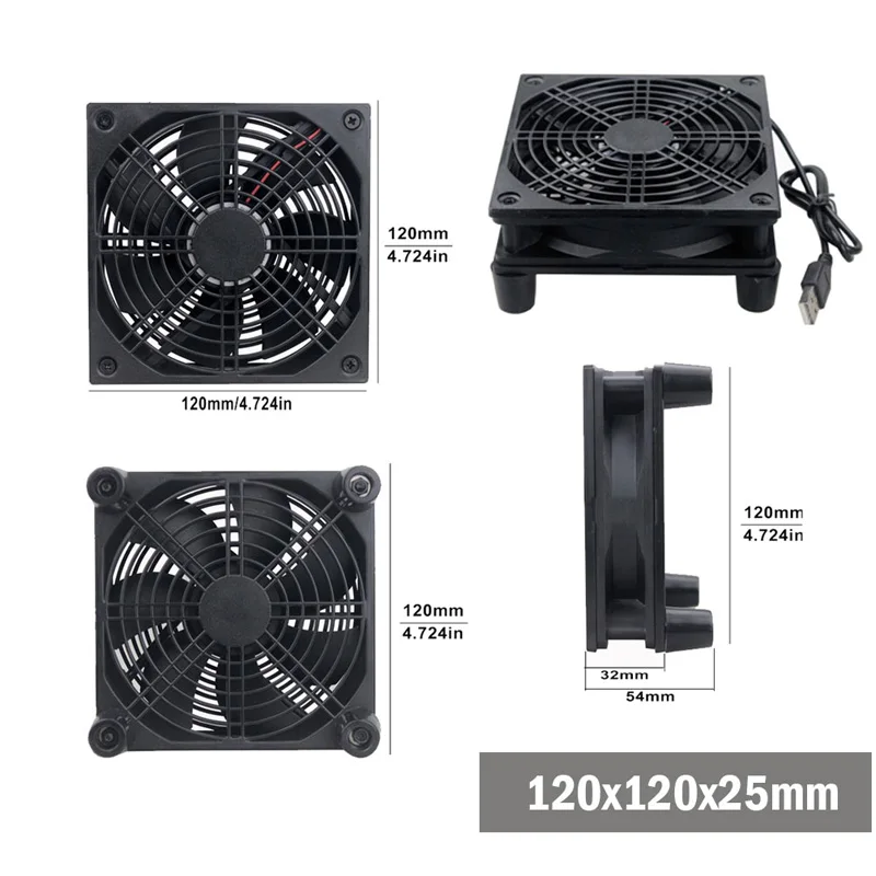 Кулер Gdstime для ПК 5 В 80/92/120/140 мм|power cooler|dc coolerdc 5v cooler |
