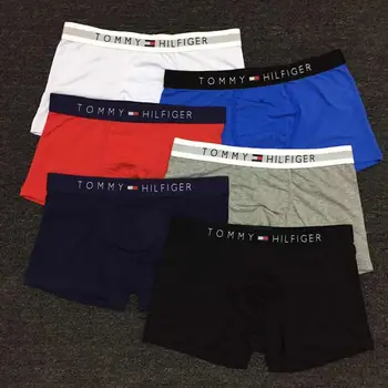 

Tommy Hilfiger-mens underwear men cotton underpants male pure men panties shorts underwear boxer
