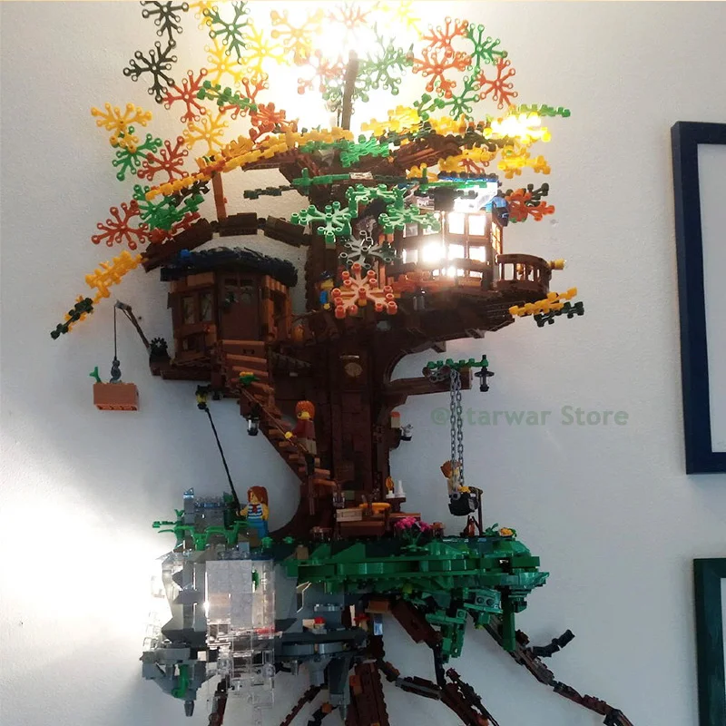 

In Stock 21318 New Tree House The Biggest Ideas Model 3000+pcs Building Blocks Bricks Kids Educational Toys Gifts