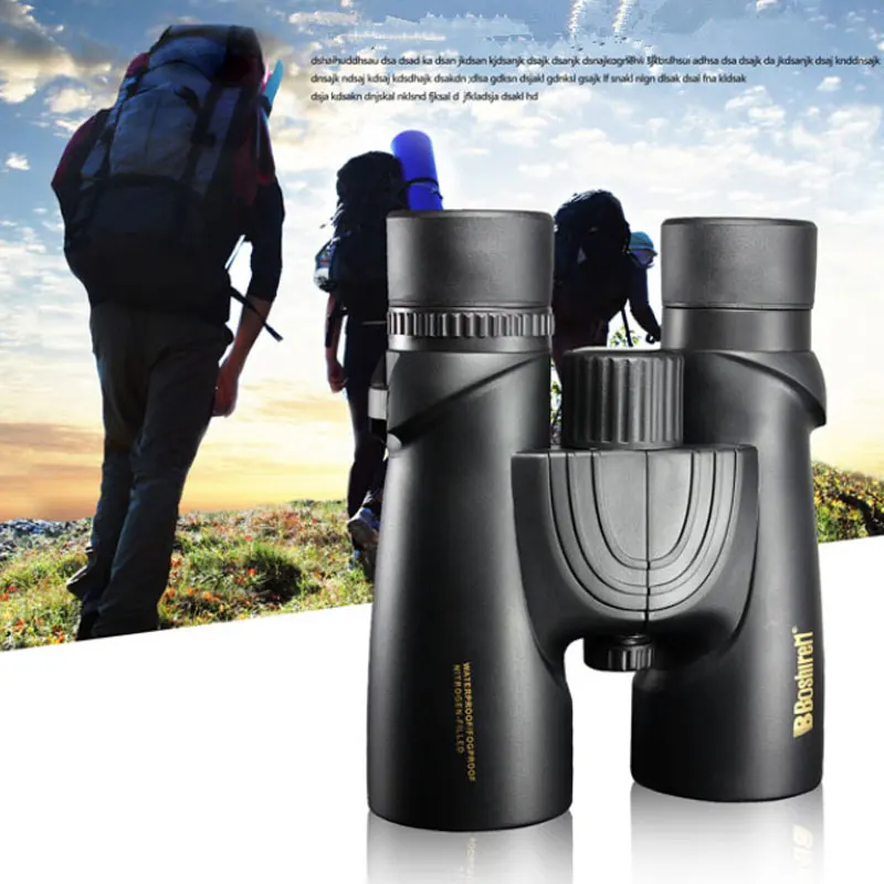 

Binoculars Profesionales Boshiren 10X42 Bak4 Nitrogen Waterproof Telescope Powerful Hunting Scope Military Compact Binoculares