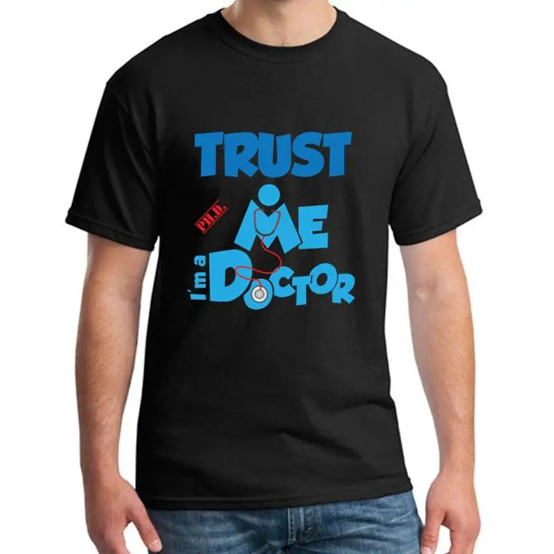 Модная футболка с надписью Trust Me Doctor Hospital свободная Размер 5xl крутой юмор Harajuku