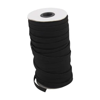

200 Yards long/4mm Wide elastic band Process wide woven Colorful Elastic Cord/Elastic for Face Mask Band home decoration belt 67