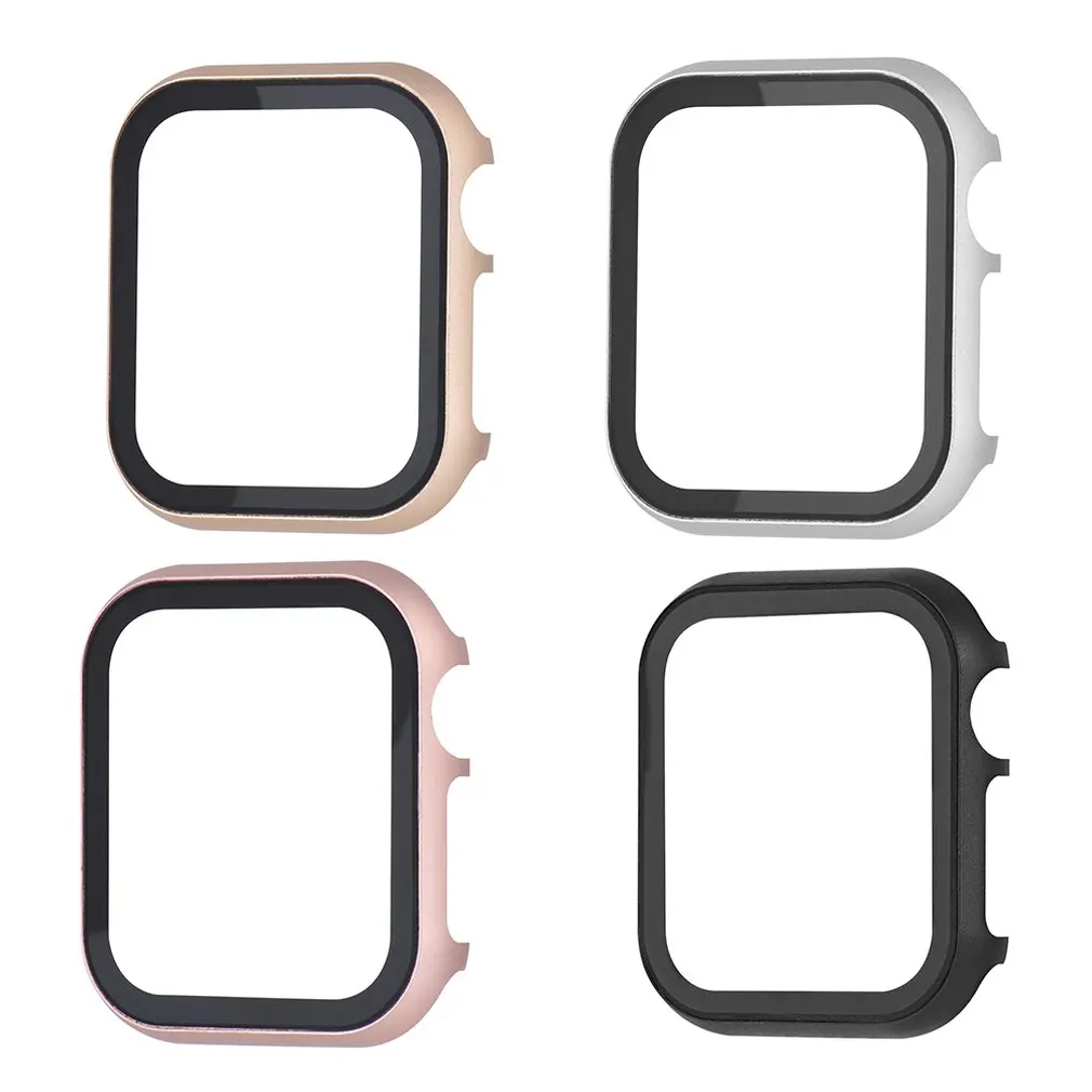 Металлический корпус+ пленка из закаленного стекла для Apple Iwatch материал из нержавеющей стали легкие и гибкие детали