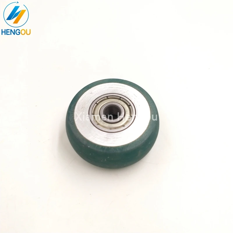 1 Piece Komori rubber wheel size 35x6x14mm Komori feeder Paper pressing